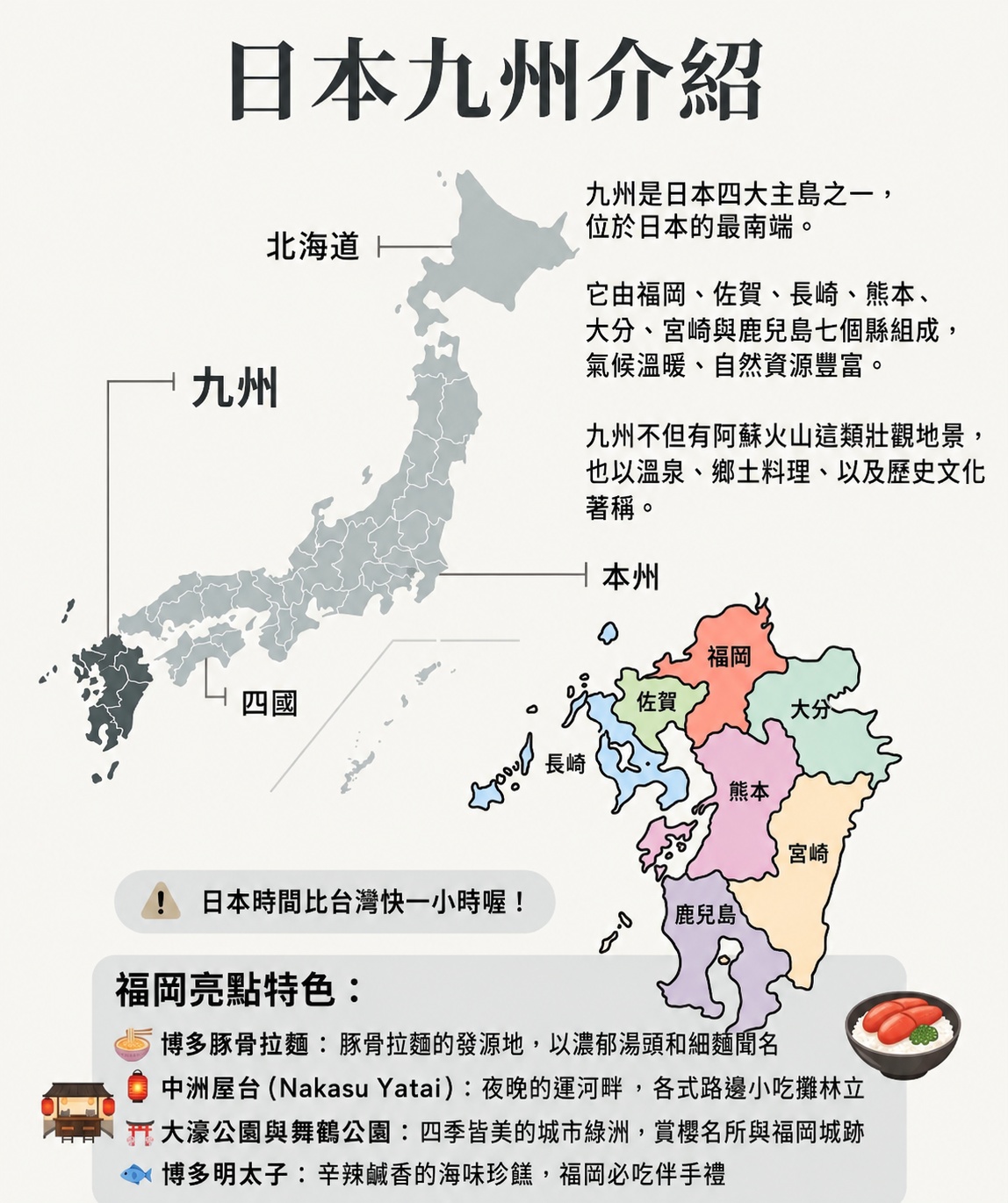 日本九州介紹
